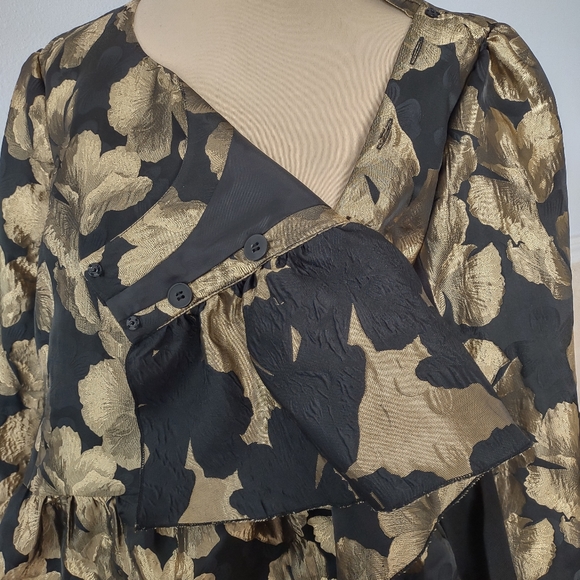 COPY - NWT Ashro 2pc Black and Gold Skirt Set Size 16 - Picture 10 of 16